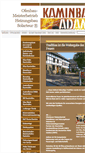 Mobile Screenshot of kaminbau-adams.de